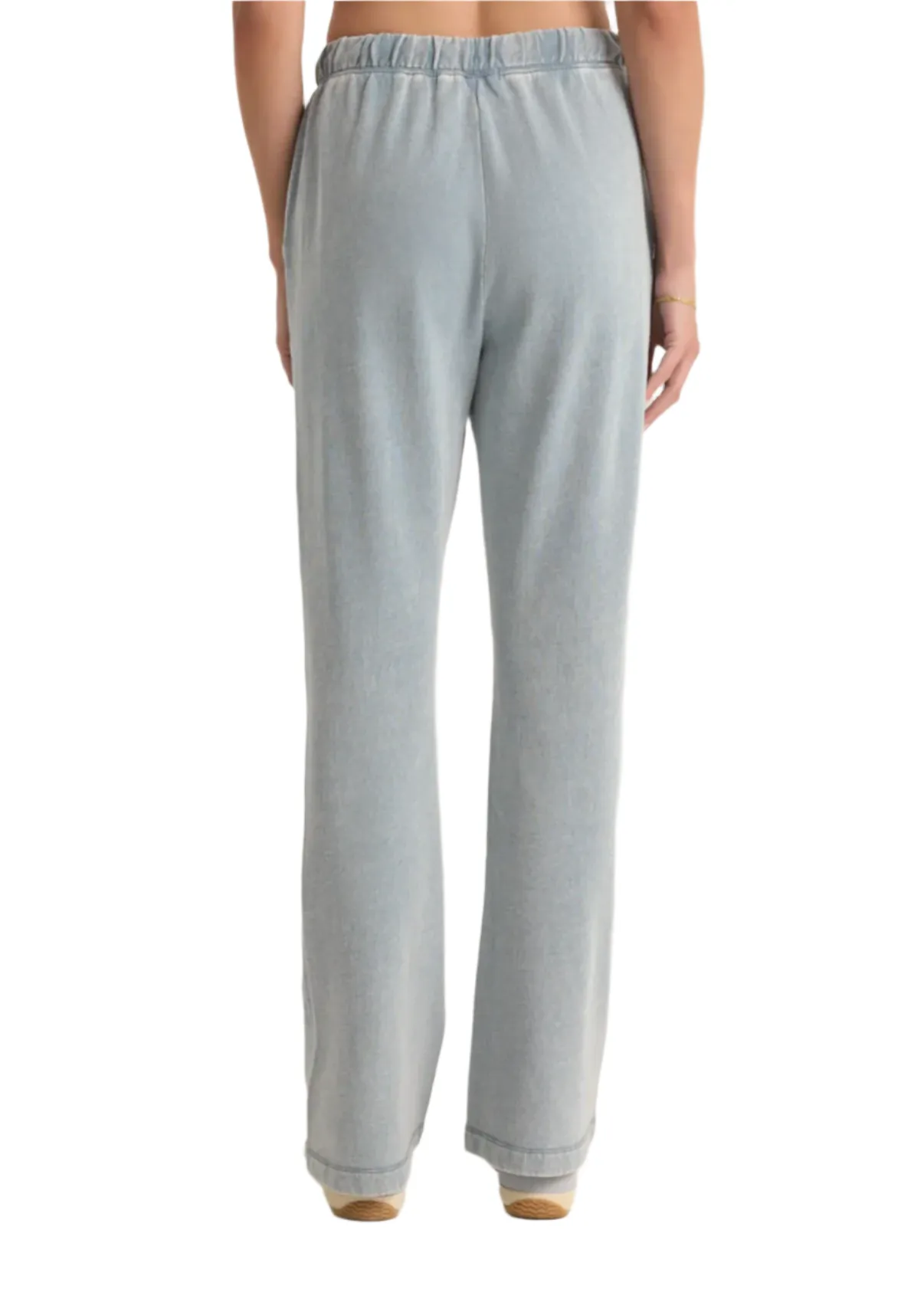 Z Supply Hunter Knit Denim Pant Washed Indigo